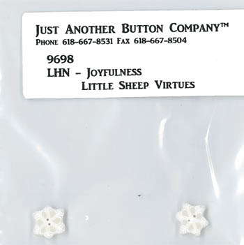 Little Sheep Virtues 12-Joyfulness Btn Pk (9698.G)-Just Another Button Company-