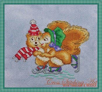 Winter Joy-Cross Stitching Art-