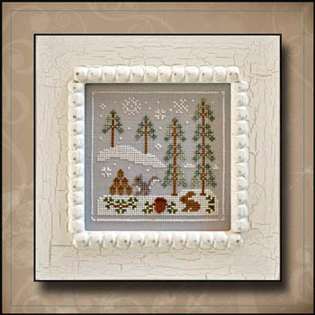 Frosty Forest #4-Snowy Friends-Country Cottage Needleworks-