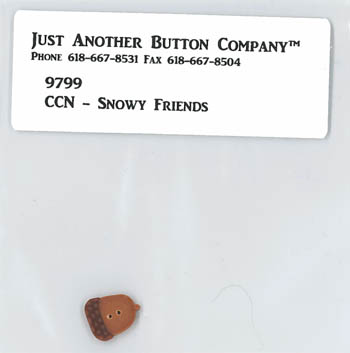 Frosty Forest 4-Snow Friends Btn Pk (9799.G)-Just Another Button Company-