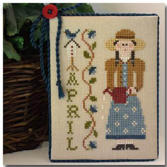 Calendar Girls-April-Little House Needleworks-