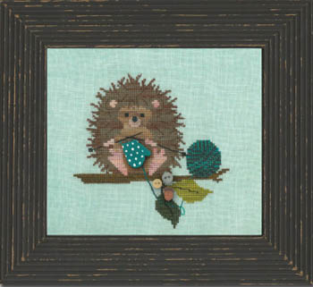 Woodland Hedgehog (w/ buttons)-Just Another Button Company-