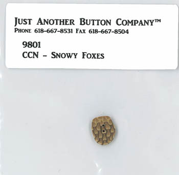 Frosty Forest 6-Snowy Foxes Btn Pk (9801.G)-Just Another Button Company-