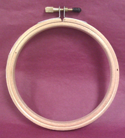 Wood Embroidery Hoop #4-F.A. Edmunds & Co-