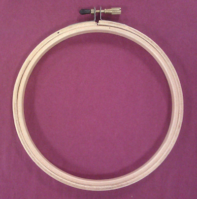 Wood Embroidery Hoop #5-F.A. Edmunds & Co-