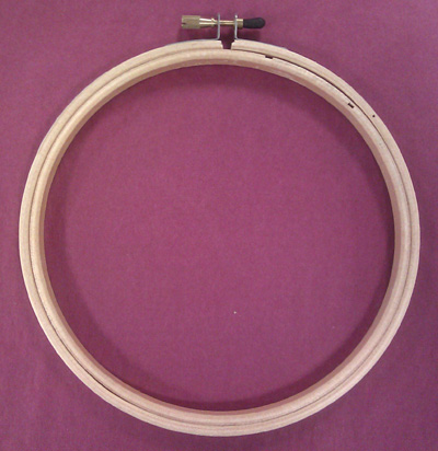 Wood Embroidery Hoop #6-F.A. Edmunds & Co-