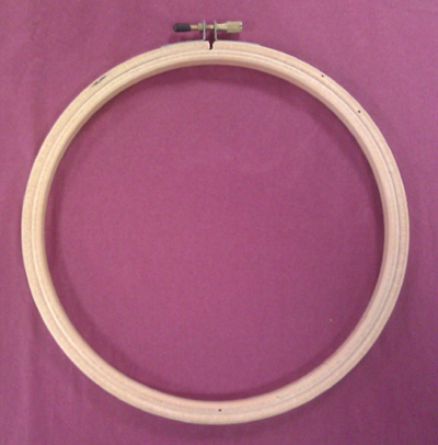 Wood Embroidery Hoop #7-F.A. Edmunds & Co-