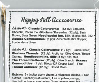 Happy Fall Accessories Emb Pk-Jeannette Douglas Designs-