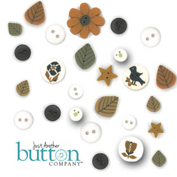 Chalkwolf Pumpkins Btn Pk (w/free pattern)-Just Another Button Company-