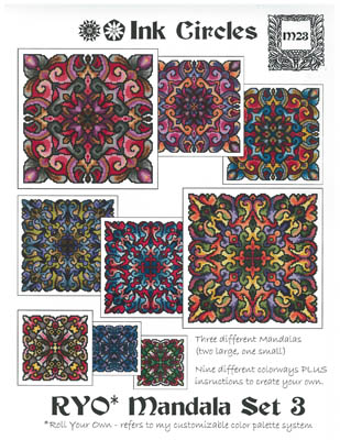 RYO Mandala Set 3-Ink Circles-