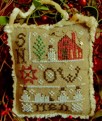 Snowmen Everywhere (w/ charm)-Homespun Elegance-