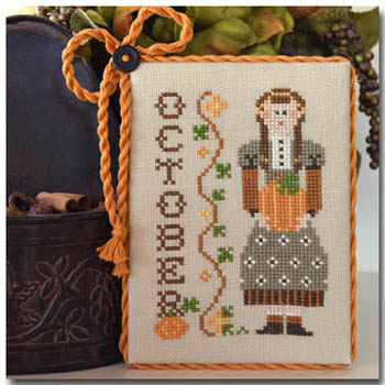 Calendar Girls-October-Little House Needleworks-