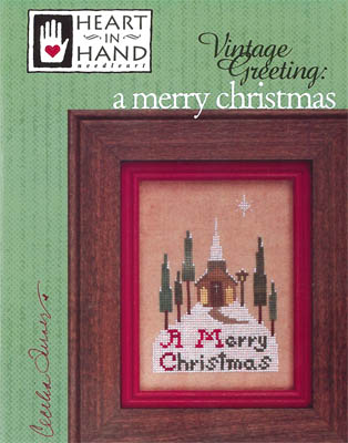 Merry Christmas-Heart In Hand Needleart-