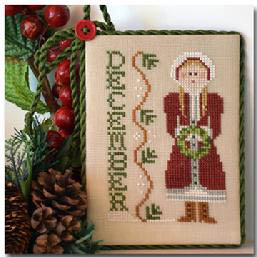 Calendar Girl-December-Little House Needleworks-