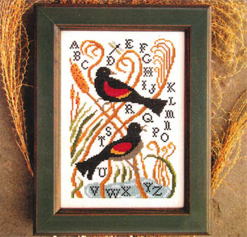 Red Winged Blackbird-Carriage House Samplings-