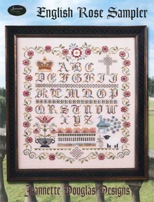 English Rose Sampler-Jeannette Douglas Designs-