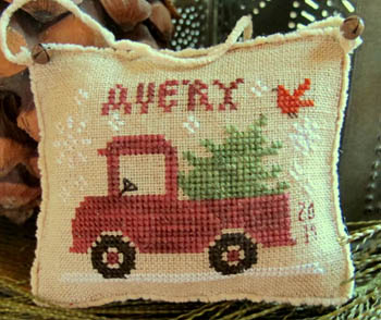 Avery's Little Red Truck-Homespun Elegance-