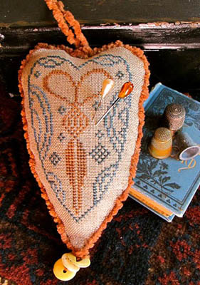 Quaker Scissor Heart-Homespun Elegance-