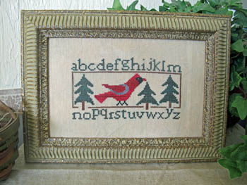 Cardinal Sampler-From The Heart Needleart-