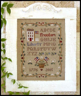 Americana Sampling (exclusive)-Little House Needleworks-