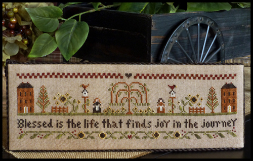 Blessed Is The Life (Hoffman Exclusive)-Little House Needleworks-