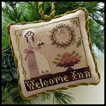 Sampler Tree-Welcome Inn-Little House Needleworks-