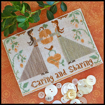 Caring And Sharing-Little House Needleworks-