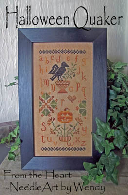 Halloween Quaker-From The Heart Needleart-