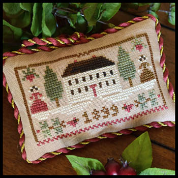 Sampler Tree-Christmas In The Country-Little House Needleworks-