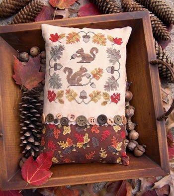 Gathering Acorns-Lila's Studio-