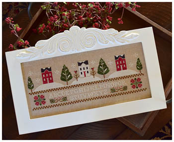 Three Snowy Hills-Little House Needleworks-