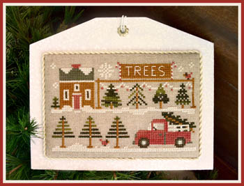 Hometown Holiday-Tree Lot-Little House Needleworks-