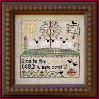 Sing To The Lord-Little House Needleworks-