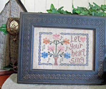 Let Your Heart Sing-From The Heart Needleart-