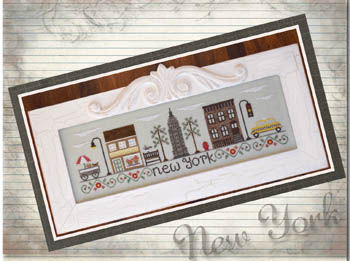 Afternoon In New York-Country Cottage Needleworks-
