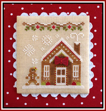 Gingerbread Village #5-Gingerbread House #3-Country Cottage Needleworks-