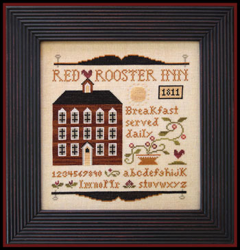 Red Rooster Inn-Little House Needleworks-