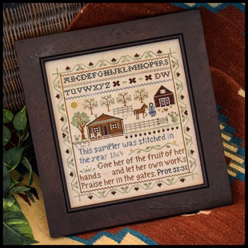 Homestead Sampler-Little House Needleworks-