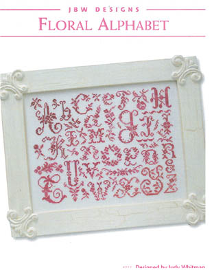 Floral Alphabet-JBW Designs-