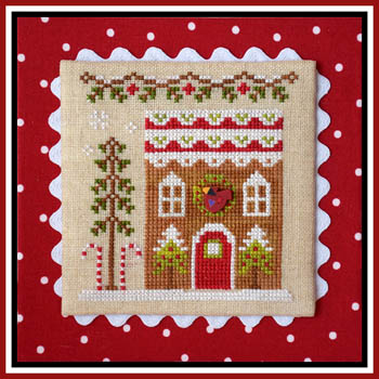 Gingerbread Village #6-Gingerbread House #4-Country Cottage Needleworks-