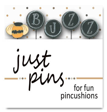 Block Party-B Is For Buzz (Just Pins)-Just Another Button Company-