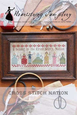 Cross Stitch Nation-Heartstring Samplery-