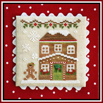 Gingerbread Village #8-Gingerbread House #5-Country Cottage Needleworks-