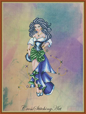 Dance Of Esmeralda-Cross Stitching Art-