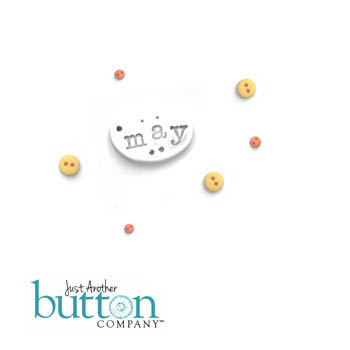 May Button (Square.Ology)-Just Another Button Company-