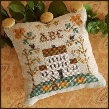 Little House ABC Samplers 1-Little House ABC-Little House Needleworks-