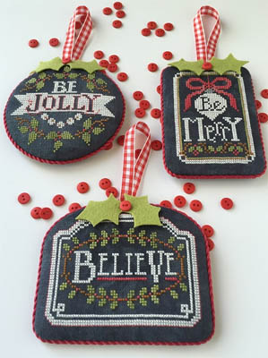 Chalkboard Ornaments-Christmas Collection Part #1-Hands On Design-