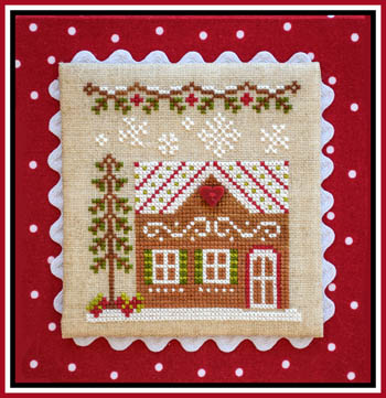 Gingerbread Village #10-Gingerbread House #7-Country Cottage Needleworks-