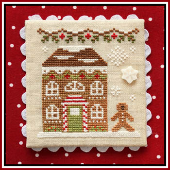 Gingerbread Village #11-Gingerbread House #8-Country Cottage Needleworks-