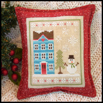 Snow Place Like Home #1-Country Cottage Needleworks-